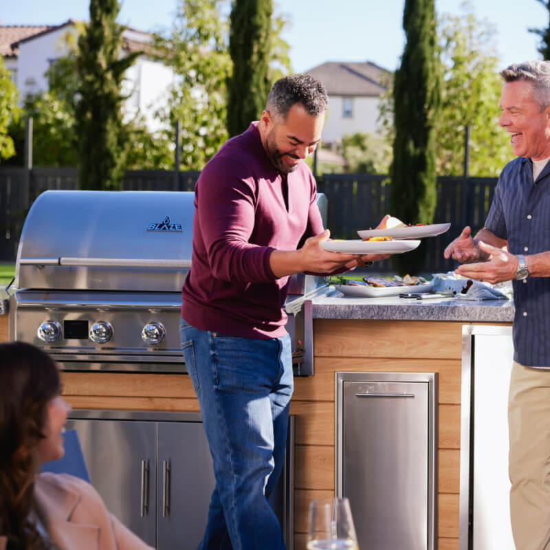Blaze LTE Pro 40-Inch Grill | Lifestyle