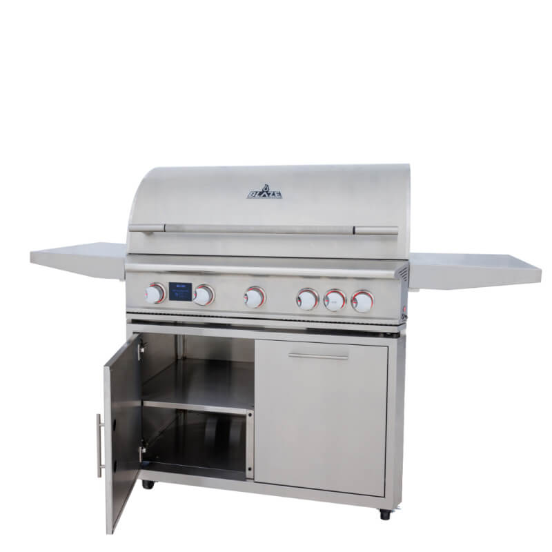 Blaze LTE Pro 40-Inch 5 Burner Freestanding Gas Grill | Single Access Door