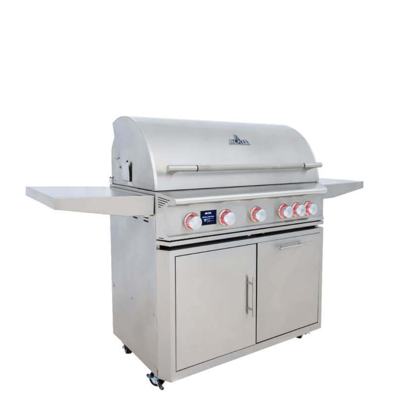 Blaze LTE Pro 40-Inch 5 Burner Freestanding Gas Grill| 304 Stainless Steel