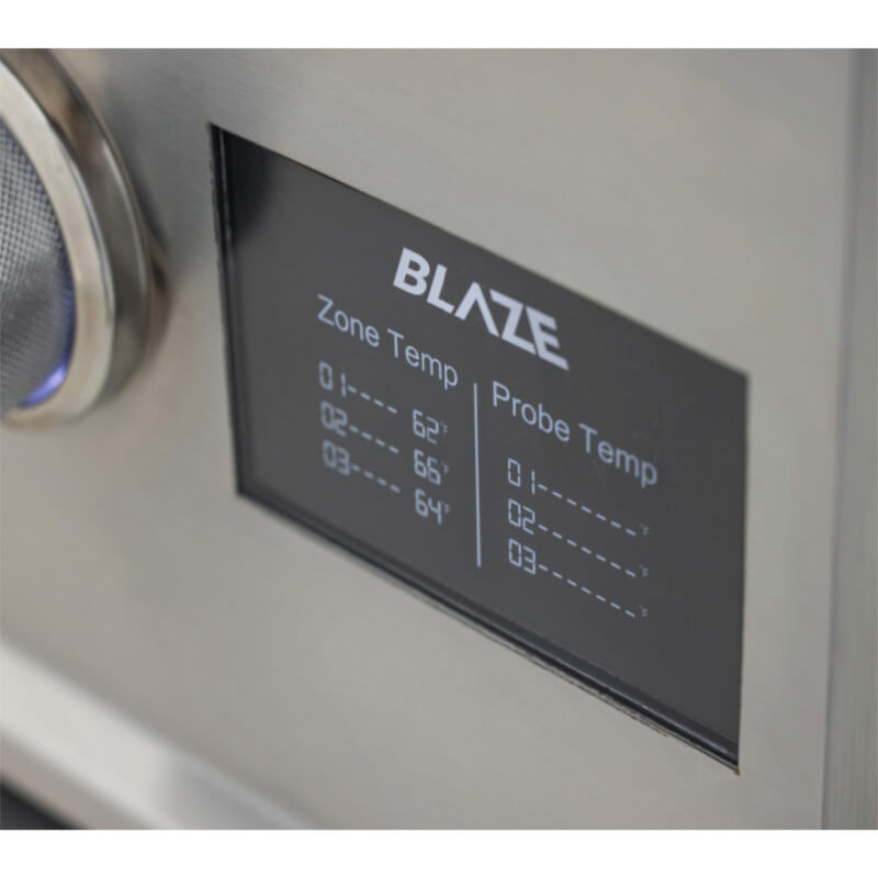 Blaze LTE Pro 40-Inch Gas Griddle | Temp Zones