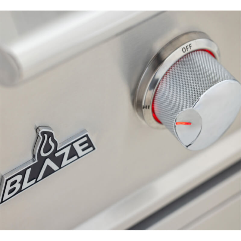 Blaze LTE Pro 40-Inch Gas Griddle | Red LED Lighting