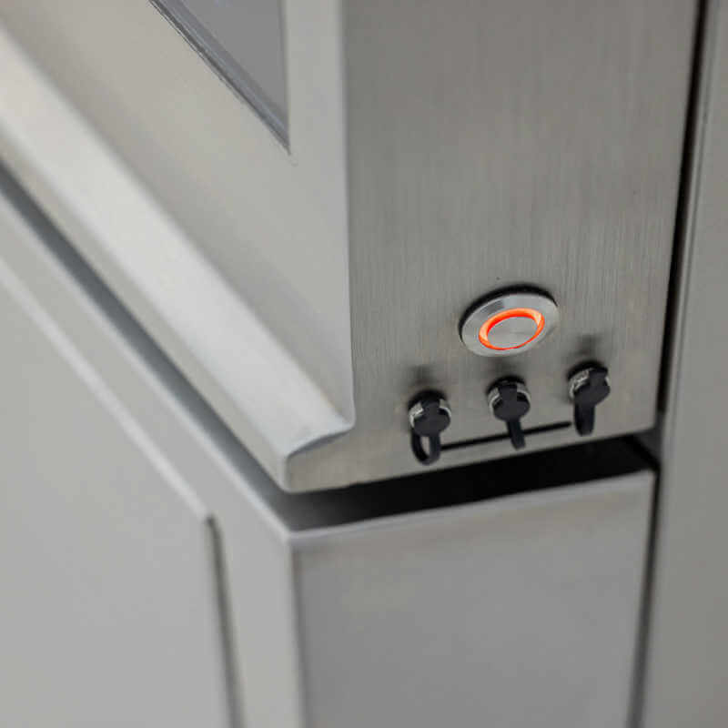 Blaze LTE Pro 40-Inch Gas Griddle | Meat Probes Connections