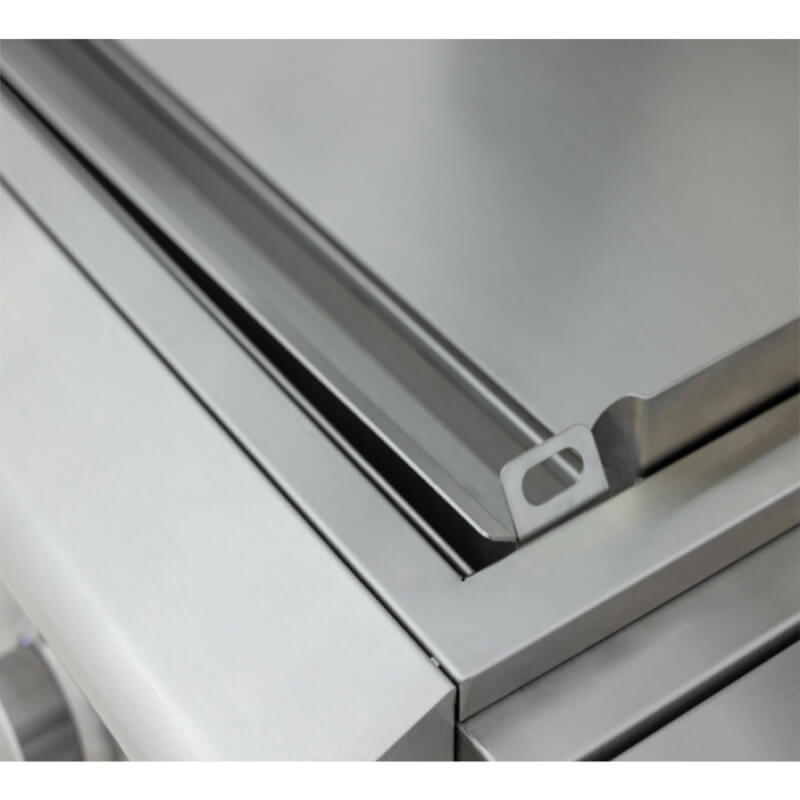 Blaze LTE Pro 40-Inch Gas Griddle | Grease Trough