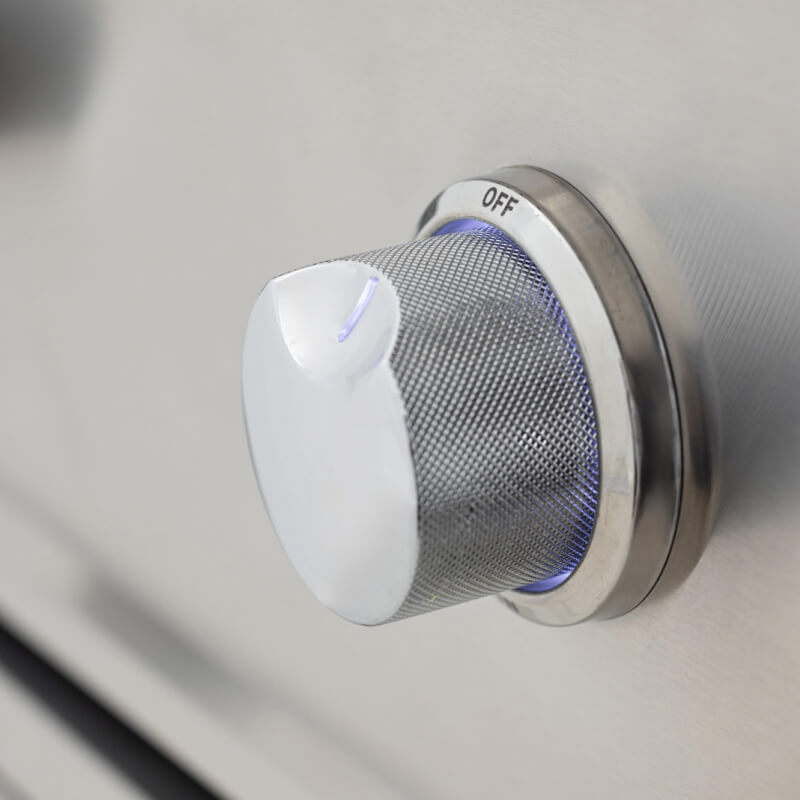 Blaze LTE Pro 40-Inch Gas Griddle | Burner State Light Off