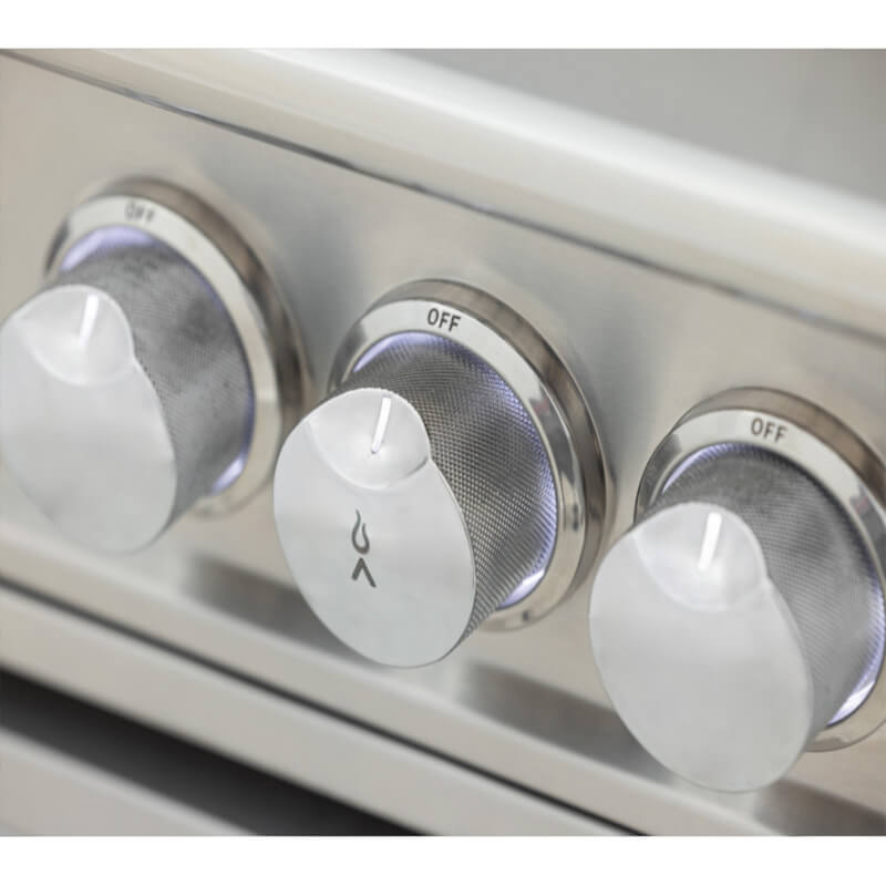 Blaze LTE Pro Gas Grill | Burner State Showing Off