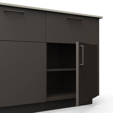 Blaze Outdoor Kitchen | Bronze Powdered Coated Cabinets