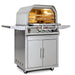 Blaze 26-Inch Freestanding Outdoor Pizza Oven | Interior Light