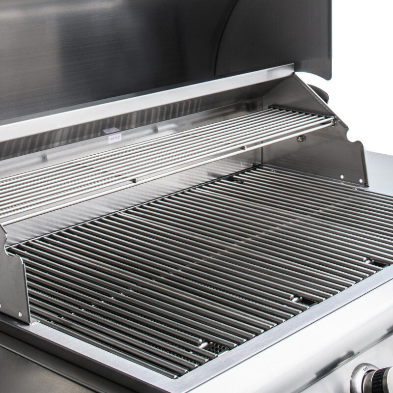 Blaze Prelude LBM 32-Inch 4-Burner Built-In Gas Grill - Warming Rack & Cooking Grates