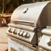 Blaze Premium LTE+ 32 Inch 4-Burner Gas Built In Grill | Brushed 304 Stainless Steel Grill Hood