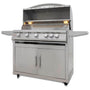 Blaze LTE+ 40 Inch 5-Burner Gas Grill With Ceramic Flame Tamers