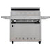 Blaze Premium LTE+ 40-Inch 5-Burner Freestanding Grill | Rear Venting