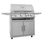 Blaze LTE+ Marine 32 Inch 4-Burner Gas Grill With Ceramic Flame Tamers
