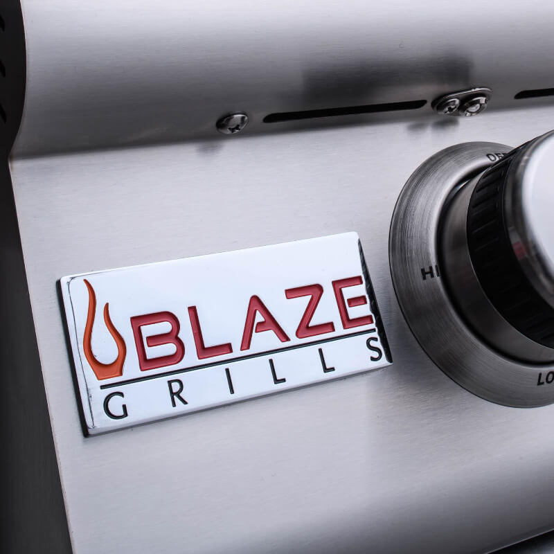 Blaze Premium LTE 32-Inch 4-Burner Built-In Grill - Blaze Logo