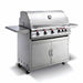 Blaze Premium LTE 40 Inch 5-Burner Freestanding Gas Grill | With Soft-Closing Door on Grill Cart