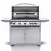 Blaze Premium LTE 40 Inch 5-Burner Freestanding Gas Grill | Double Doors On Grill Cart