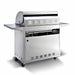 Blaze Premium LTE 40 Inch 5-Burner Freestanding Gas Grill | Rear View