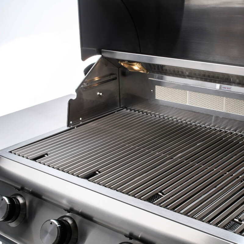 Blaze Premium LTE 40-Inch 5-Burner Built-In Grill - Cooking Surface