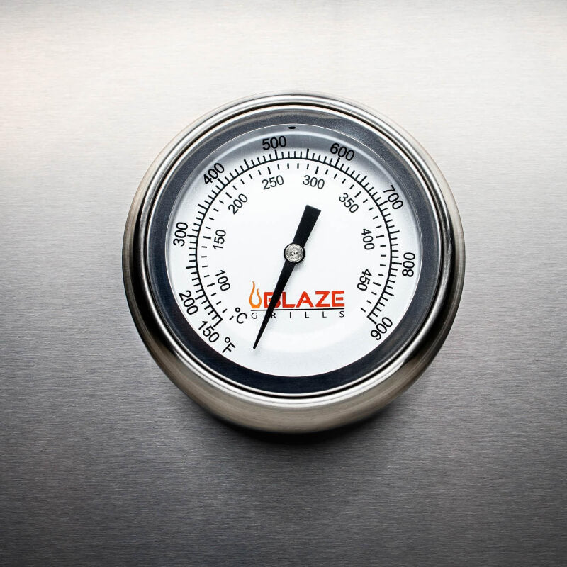 Blaze Premium LTE 40-Inch 5-Burner Built-In Grill - Temperature Gauge