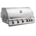 Blaze Premium LTE 40-Inch 5-Burner Built-In Grill - Hood Closed