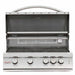 Blaze Premium LTE Marine Grade 32 Inch 4-Burner Built In Grill | Double Lined Grill Hood