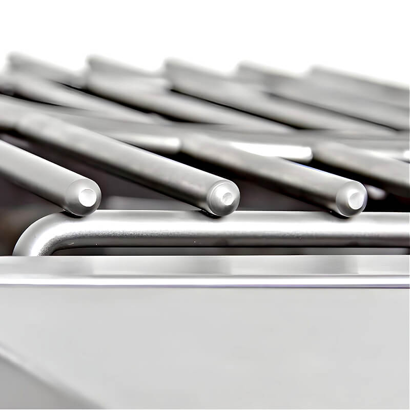 Blaze Premium LTE Power Burner | Stainless Steel Cooking Rods