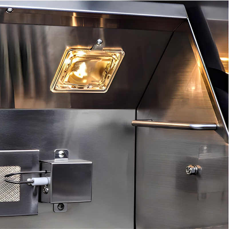 Blaze Professional LUX 44 Inch 4 Burner Built-In Gas Grill | Halogen Grill Lights