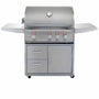 Blaze Professional LUX 34 Inch 3 Burner Freestanding Gas Grill With Rear Infrared Burner