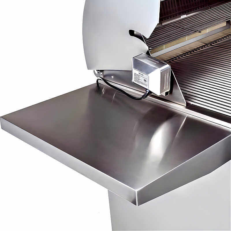Blaze Professional LUX 34 Inch 3 Burner Freestanding Gas Grill | Stainless Steel Side Shelves