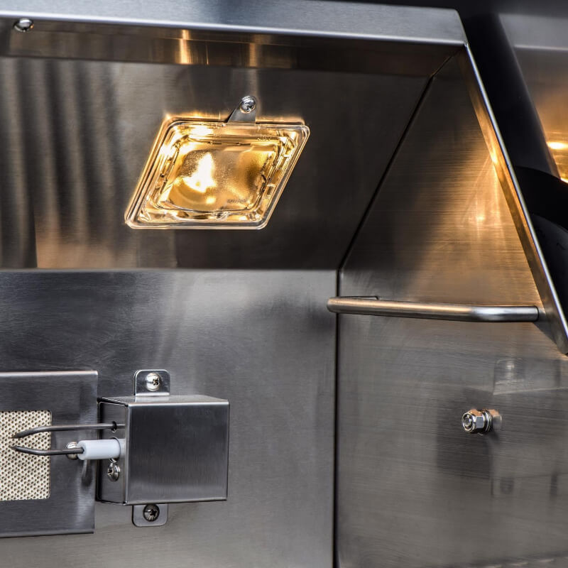 Blaze Professional LUX 44-Inch Grill With Rear Infrared Burner - Interior Halogen Light