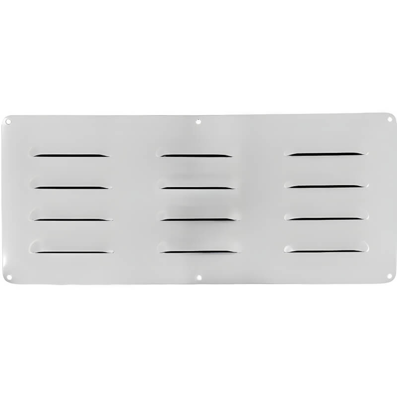 Blaze Stainless Steel Island Vent Panel with Two Gas Vents Included