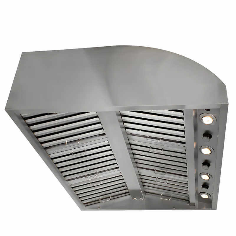 Blaze Stainless Steel Outdoor Vent Hood | With Interior LED Lighting