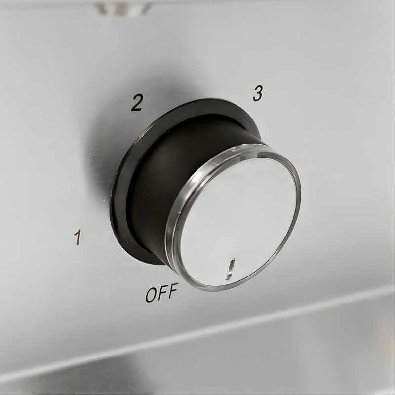 Blaze Stainless Steel Outdoor Vent Hood | Controls