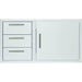 Blaze BLZ-DDC-39-R-LTSC 39-Inch Stainless Steel Access Door & Triple Drawer Combo