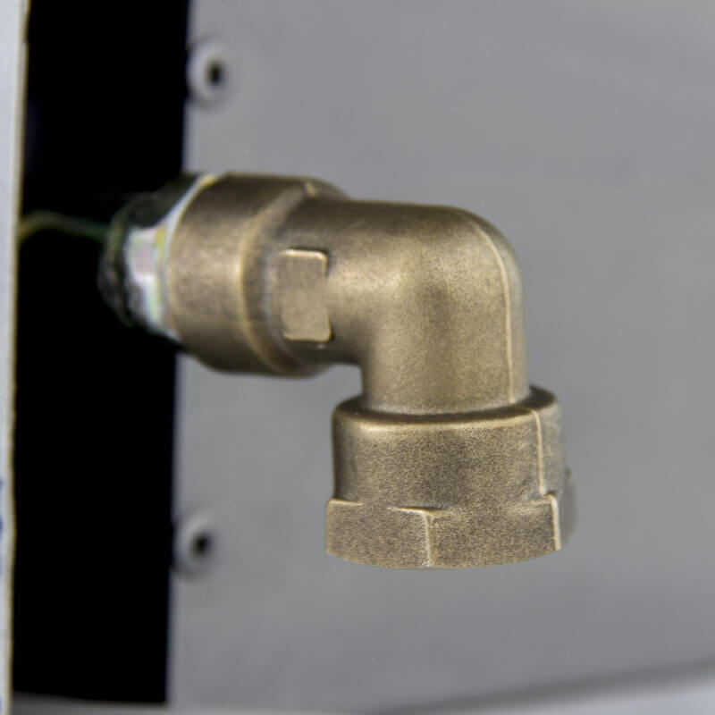 Blaze BLZ-PROPB-NG Professional LUX Built-In Natural Gas Power Burner - Gas Connection