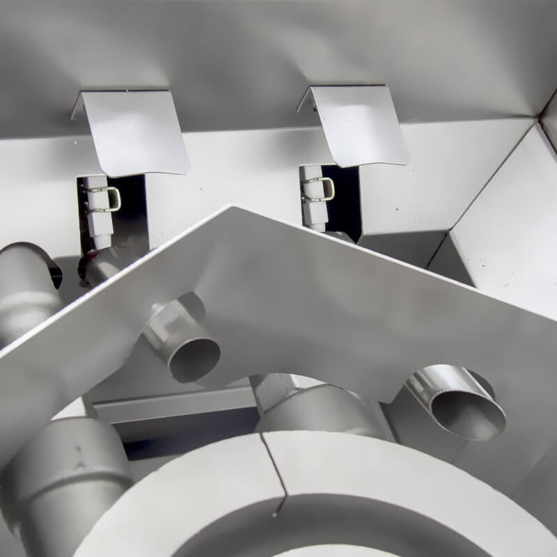 Blaze BLZ-PROPB-NG Professional LUX Built-In Natural Gas Power Burner - Ignition Tubes