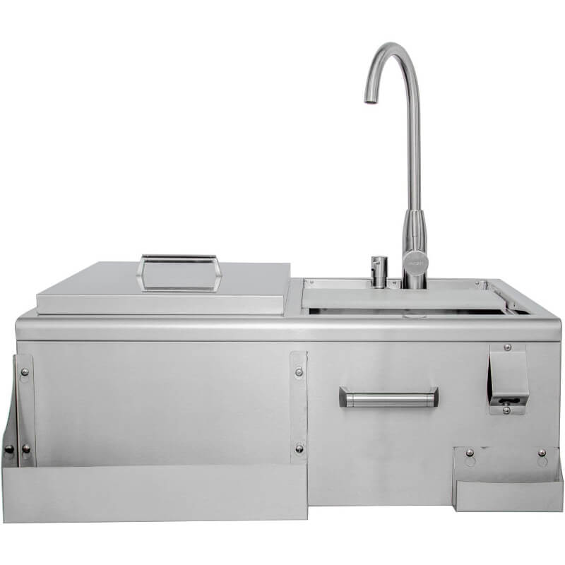 Blaze Beverage Center With Sink & Ice Bin Cooler - BLZ-30CKT-SNK