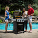 Broil King Baron 320 Gas Grill | Shown By Pool
