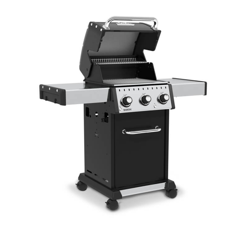 Broil King Baron 320 3-Burner Gas Grill | Single Door Cart Storage