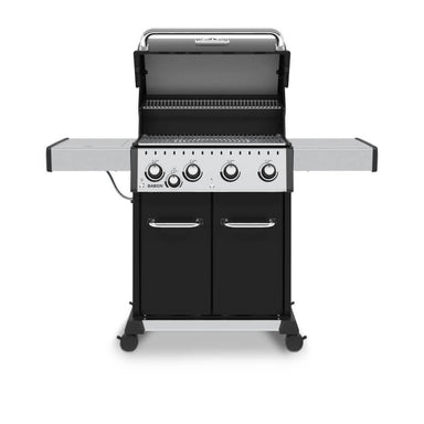 Broil King Baron 440 PRO Black 4-Burner Gas Grill | Deluxe Grill Cart