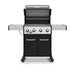 Broil King Baron 440 PRO Black 4-Burner Gas Grill | Deluxe Grill Cart