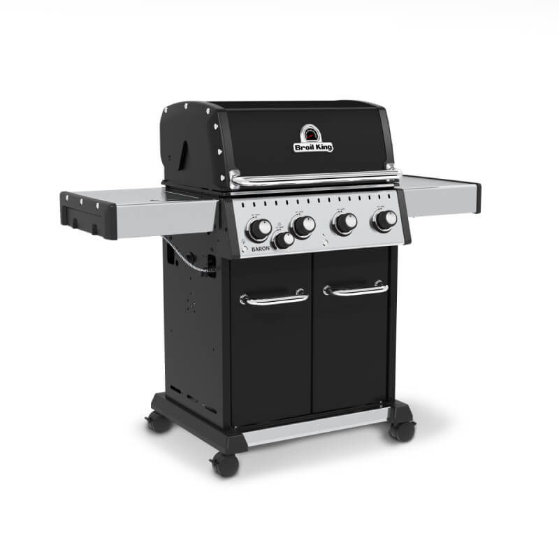 Broil King Baron 440 PRO Black 4-Burner Gas Grill | Black Finish