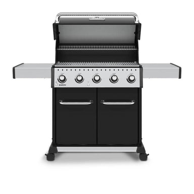 Broil King Baron 520 Black Grill | Insulated Grill Hood