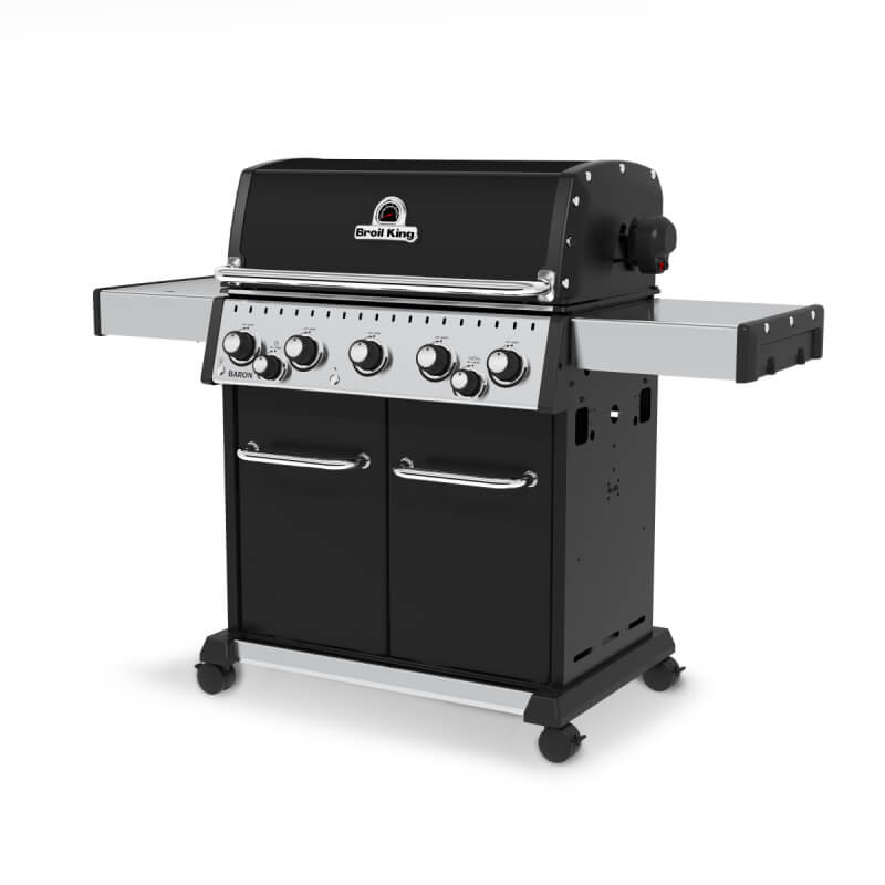 Broil King Baron 590 PRO Black 5-Burner Gas Grill | Black Finish