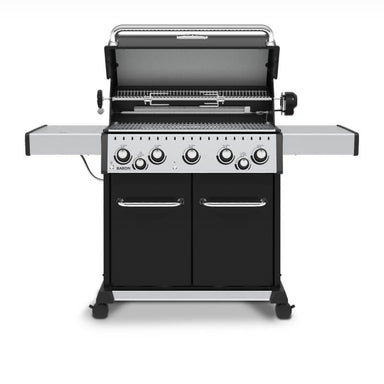 Broil King Baron 590 PRO Black 5-Burner Gas Grill | Rotisserie Kit