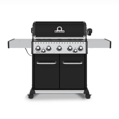 Broil King Baron 590 PRO Black 5-Burner Gas Grill With Rotisserie & Side Burner