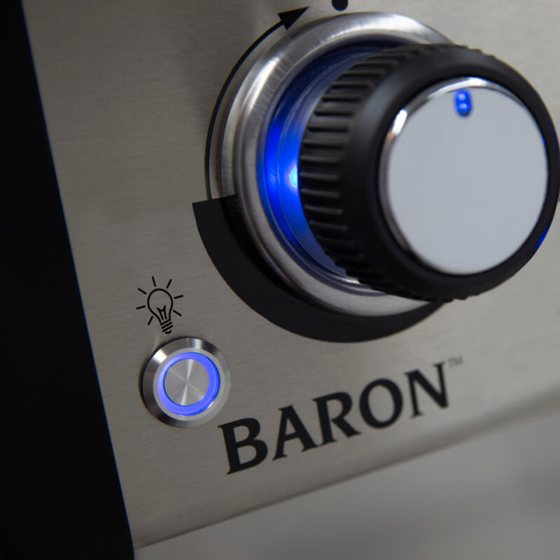 Broil King Baron Grill | Grill Lights Control