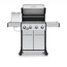 Broil King Baron S 440 PRO IR 4-Burner Gas Grill | Grill Hood Opened