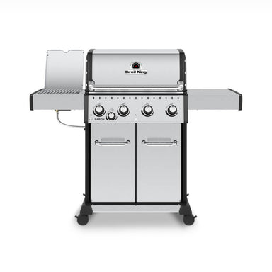 Broil King Baron S 440 PRO IR 4-Burner Gas Grill With Infrared Side Burner
