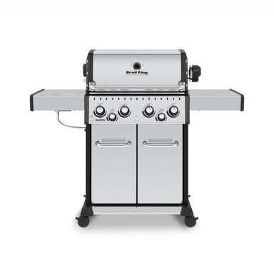 Broil King Baron S 490 PRO IR 4-Burner Gas Grill With Rotisserie & Infrared Side Burner