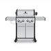 Broil King Baron S 490 PRO IR 4-Burner Gas Grill With Rotisserie & Infrared Side Burner